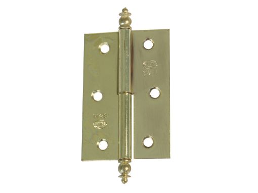 Imagen de Bisagra 541 Acero Latonado barnizado